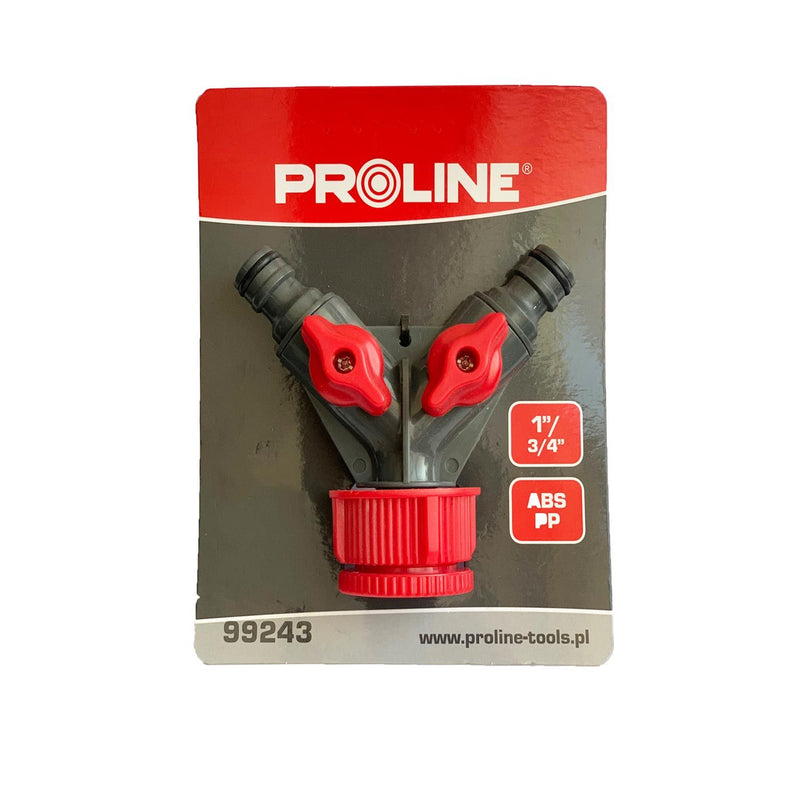 Conector distribuitor cu 2 robineti 1"-3/4" Proline