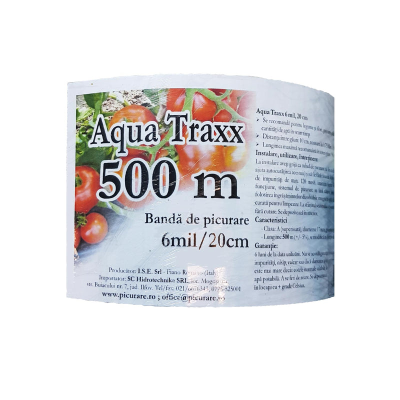 Banda de picurare Aqua-Traxx 6 mil/20 cm, 1,41 l/h