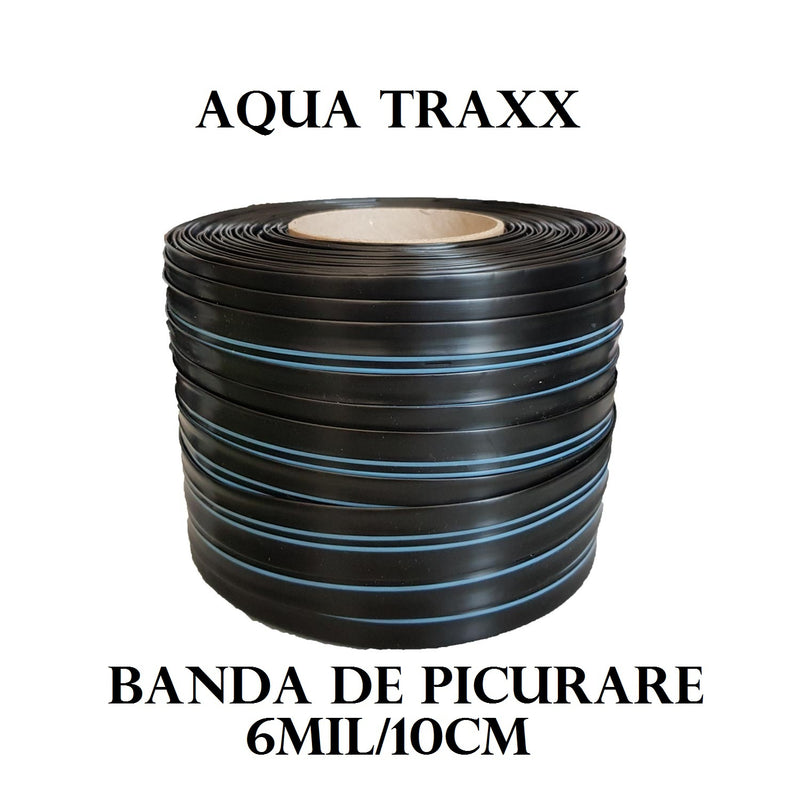 Banda de picurare Aqua Traxx 6 mil/10cm, 1,41 l/h