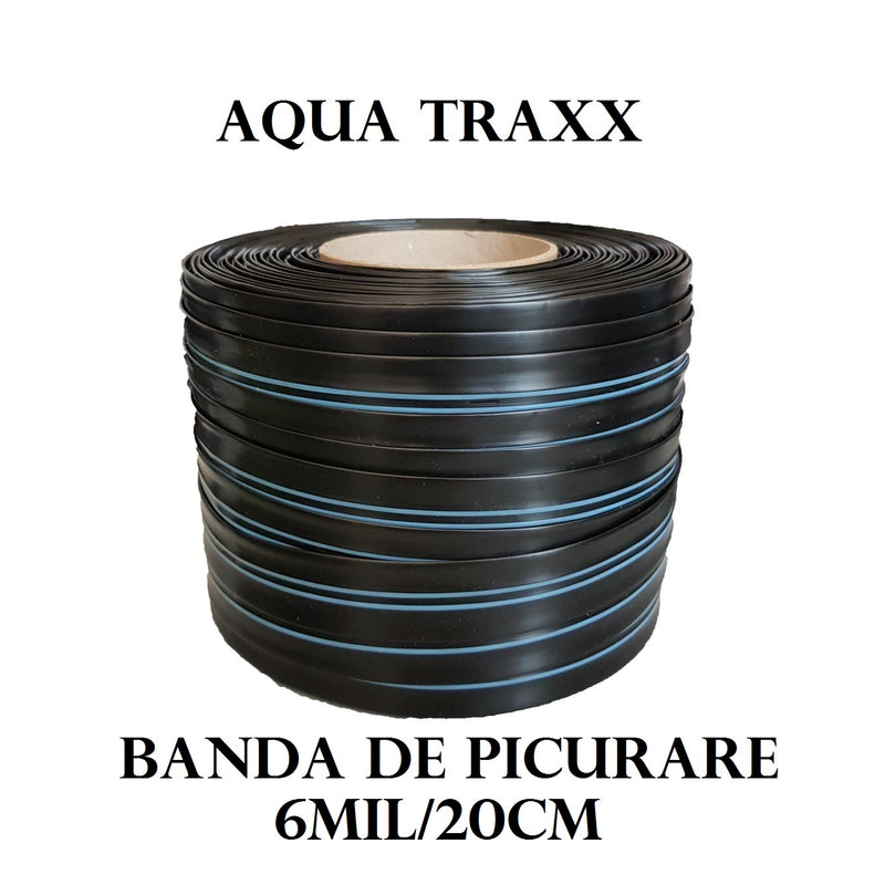 Banda de picurare Aqua-Traxx 6 mil/20 cm, 1,41 l/h