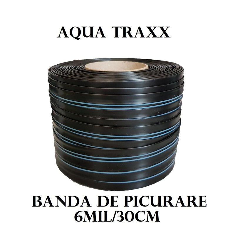 Banda de picurare Aqua-Traxx 6 mil/30 cm, 1,41 l/h