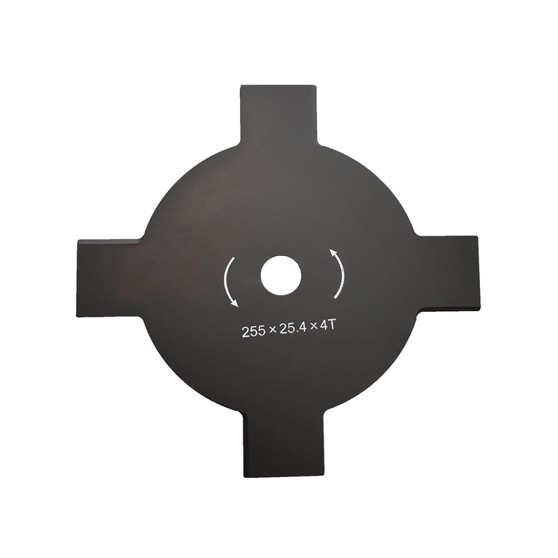 Disc motocoasa cu 4 cutite 255x25.4mm