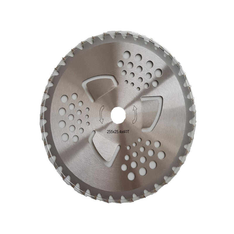 Disc motocoasa cu 40 dinti Vidia cu aripioare 255x25.4mm