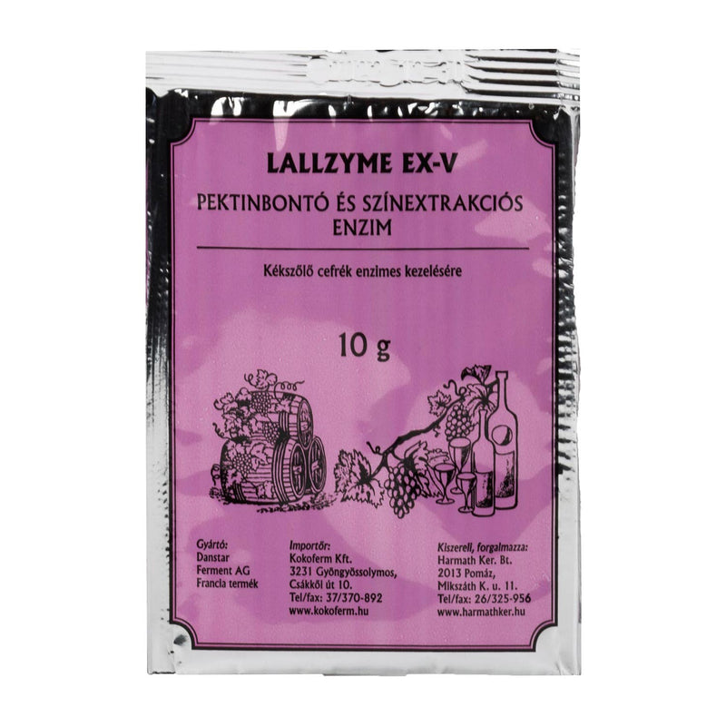 Enzima pentru descompunerea pectinelor + extractie culoare Lallzyme EX-V (10g)