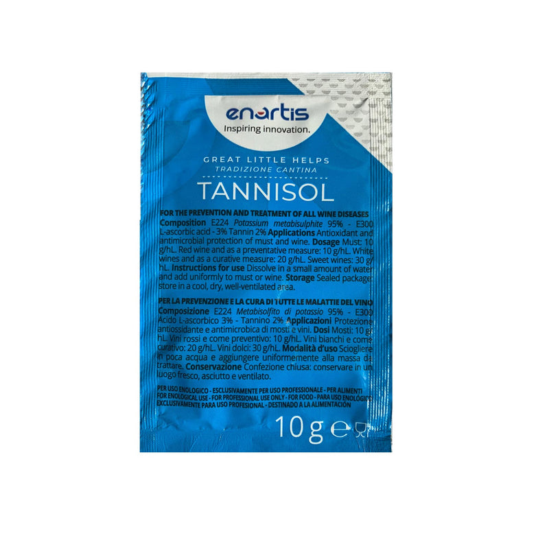 Tannisol pentru must/vin - antiseptic si antioxidant 10g